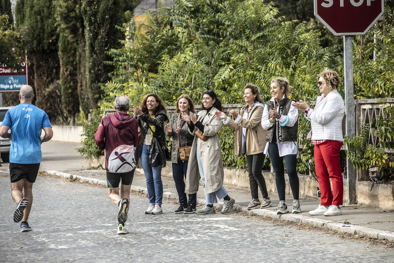 Fotos: Atletas entre las viñas