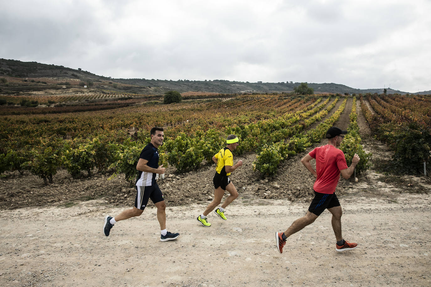 Fotos: Atletas entre las viñas