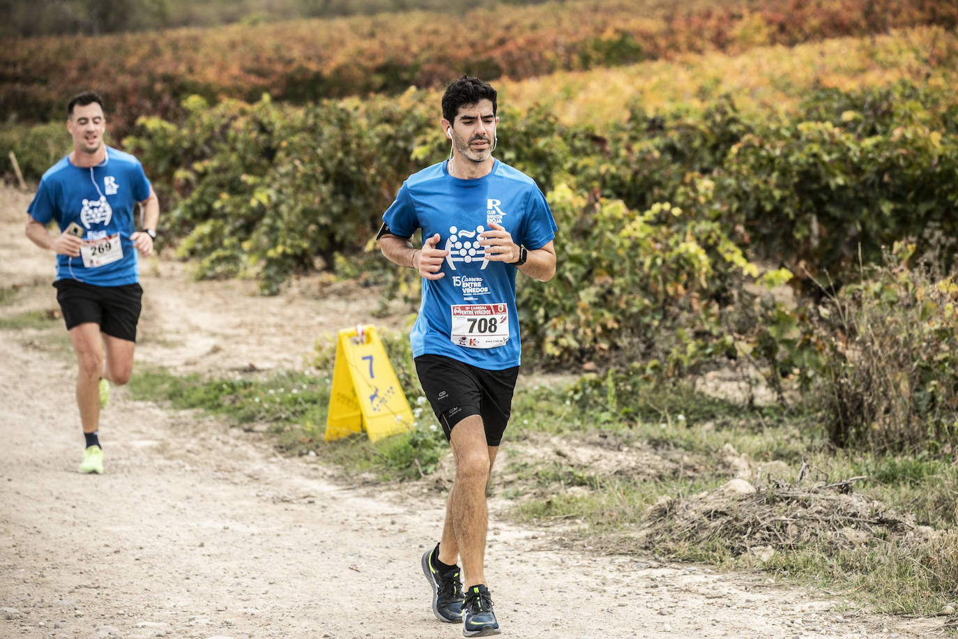 Fotos: Atletas entre las viñas