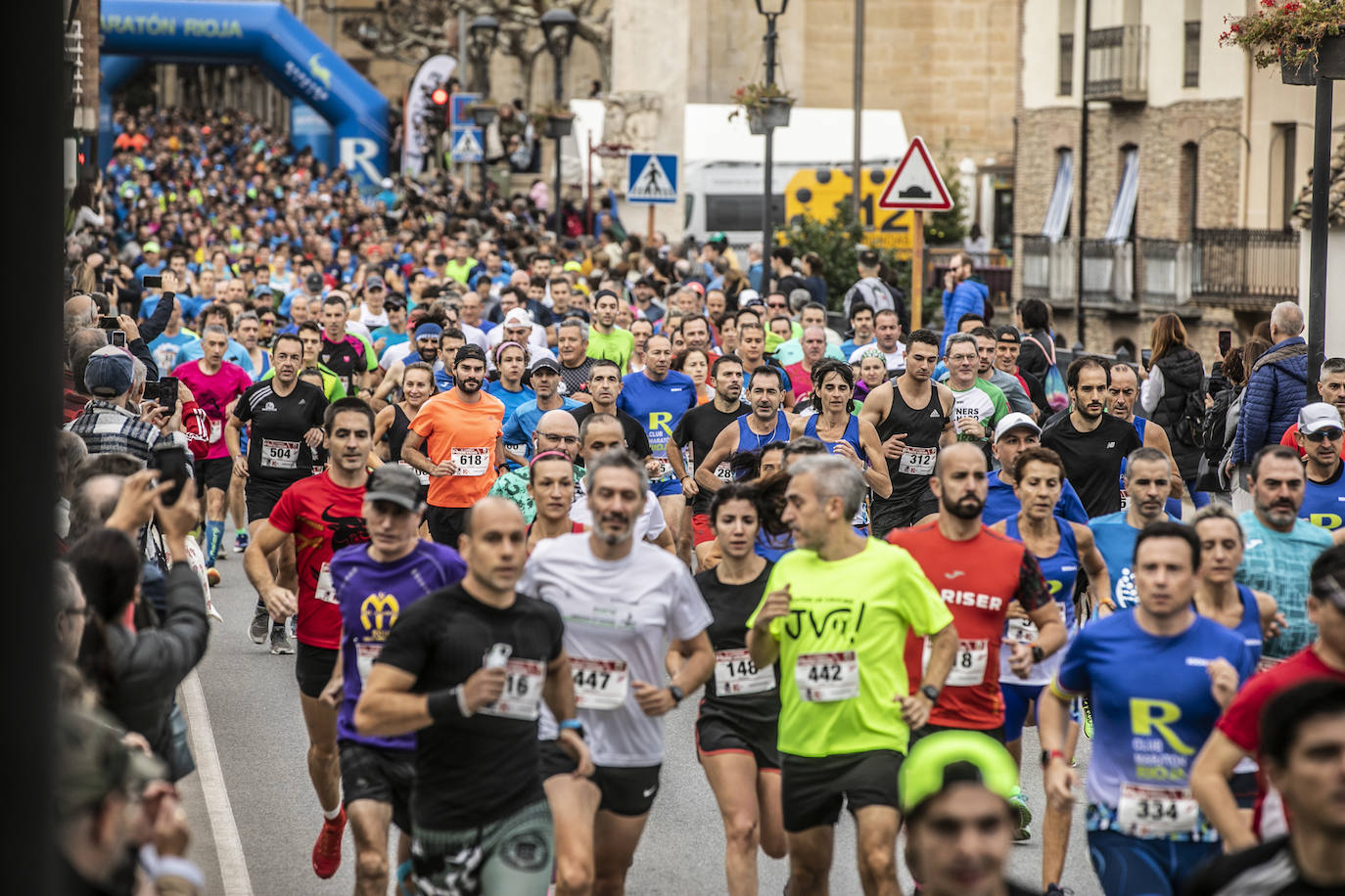 Fotos: Atletas entre las viñas