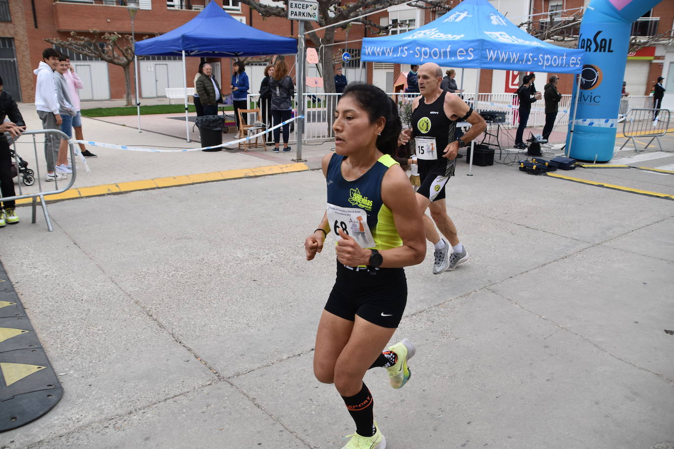 Fotos: Doucoure y Gutiérrez ganan la XII &#039;Carrera del champiñón y la seta&#039; de Autol