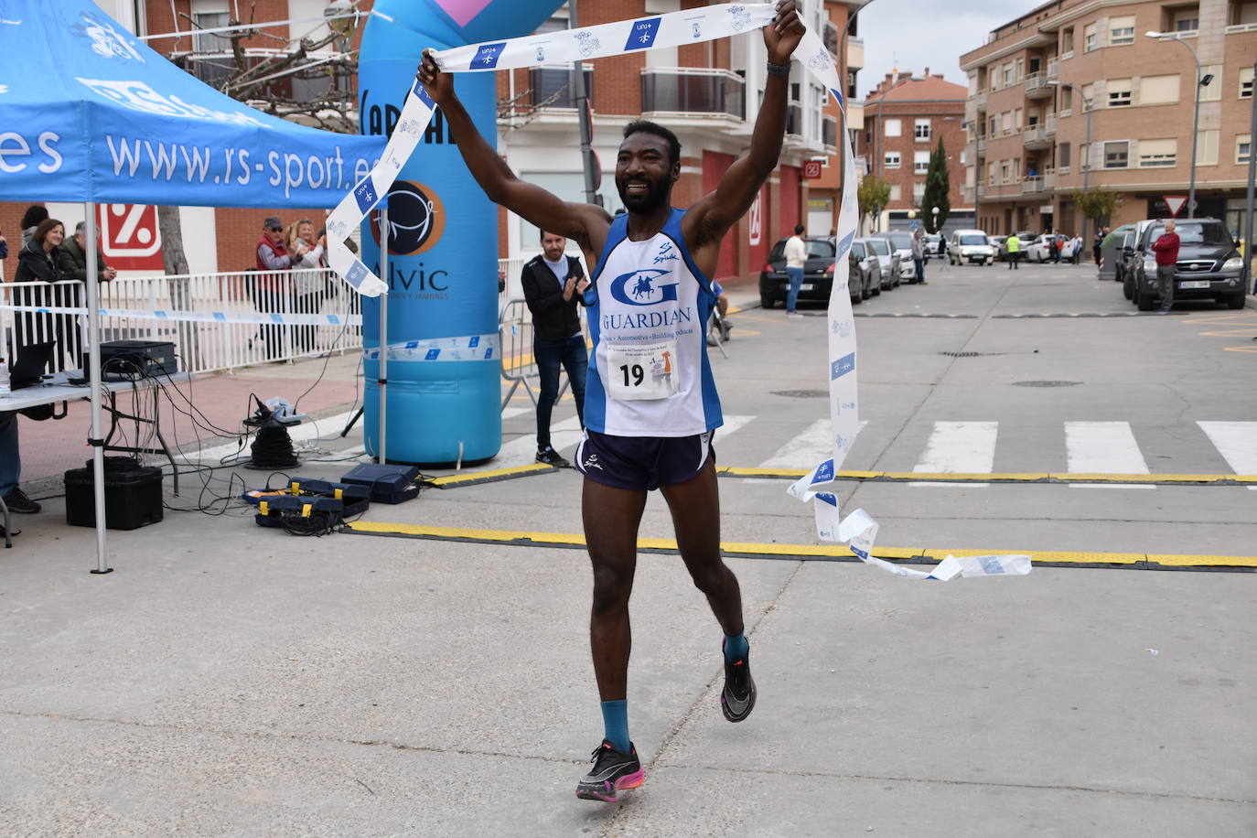 Fotos: Doucoure y Gutiérrez ganan la XII &#039;Carrera del champiñón y la seta&#039; de Autol