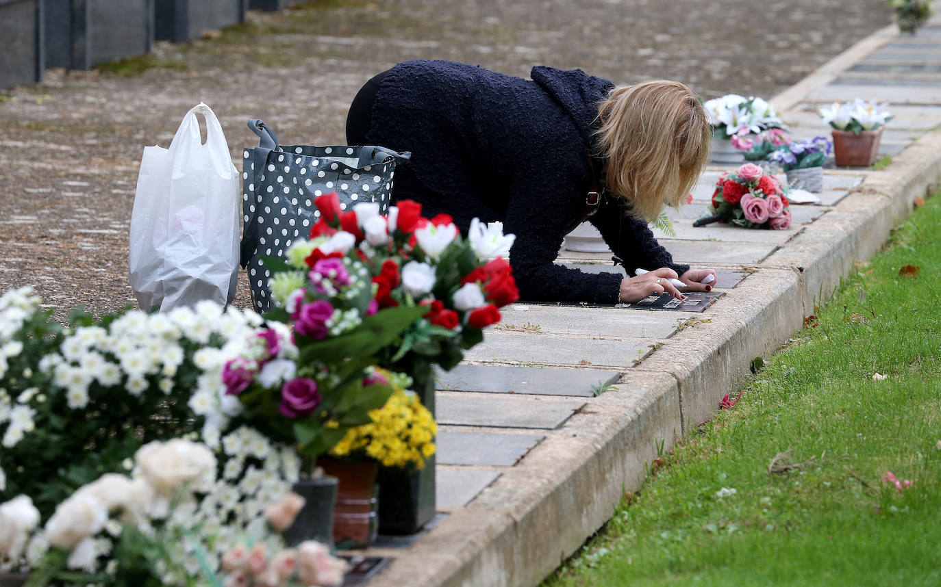 Fotos: Los logroñeses visitan y preparan el cementerio para el Todos los Santos