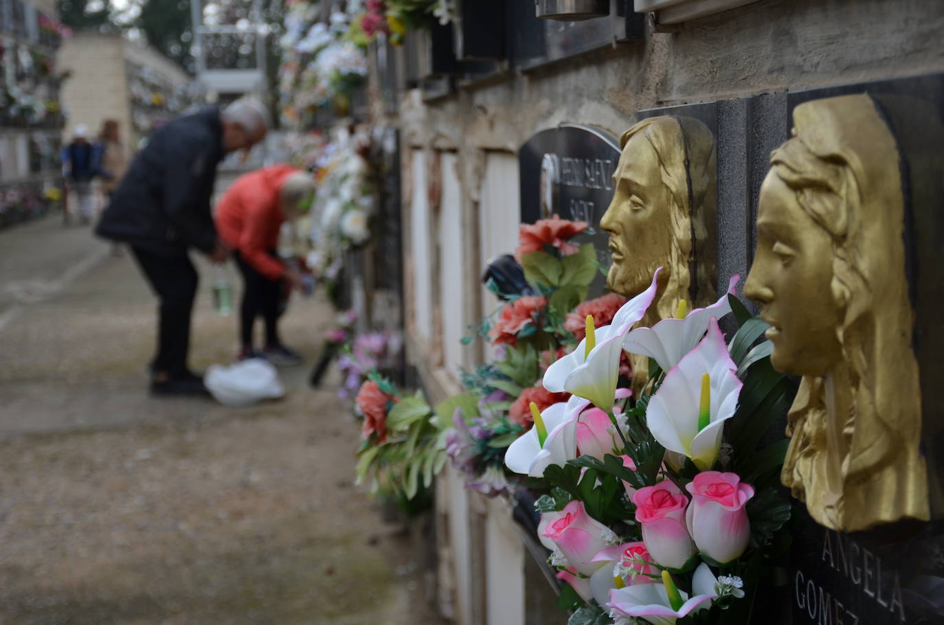 Mañana en el cementerio de Calahorra