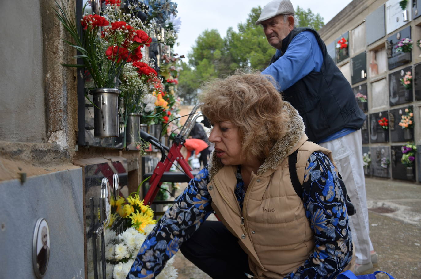 Mañana en el cementerio de Calahorra