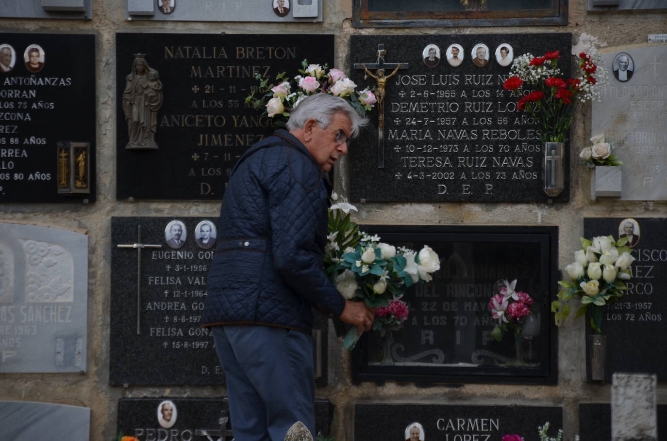 Una imagen del cementerio de La Planilla. 