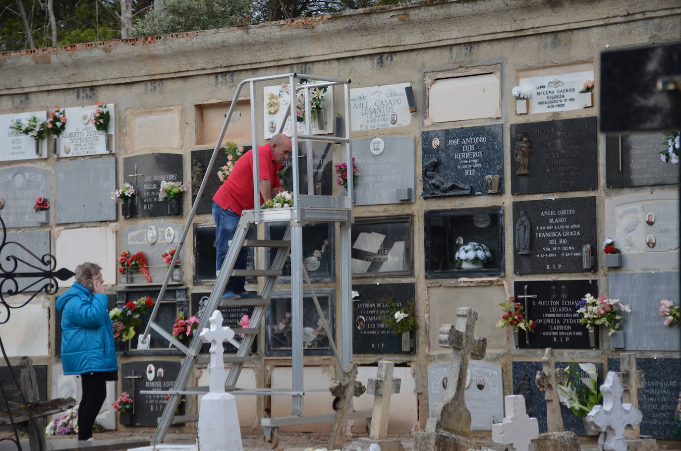 Mañana en el cementerio de Calahorra