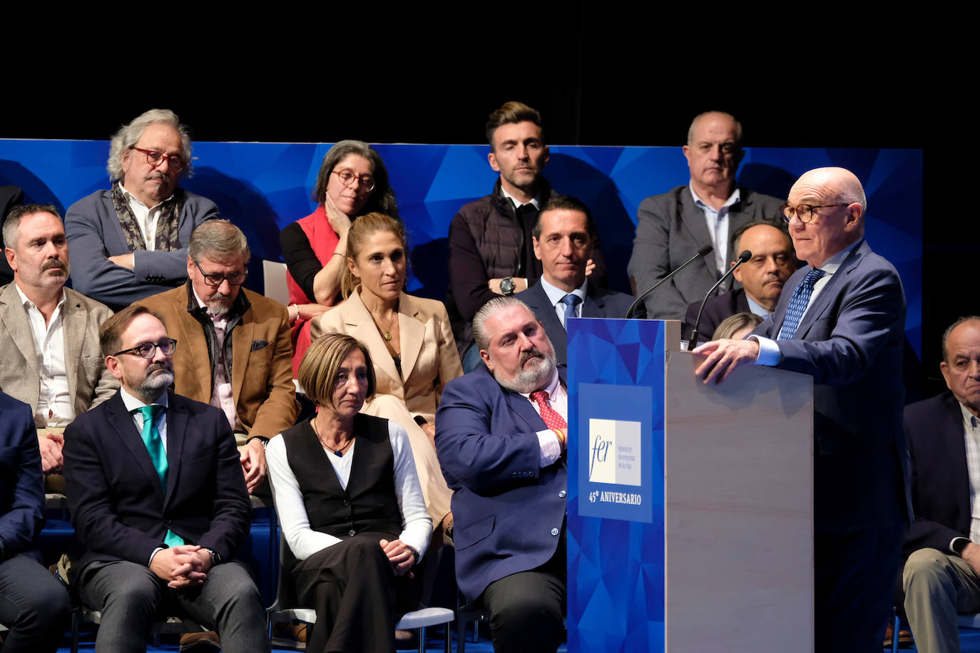 García-Calzada, durante su intervención. 