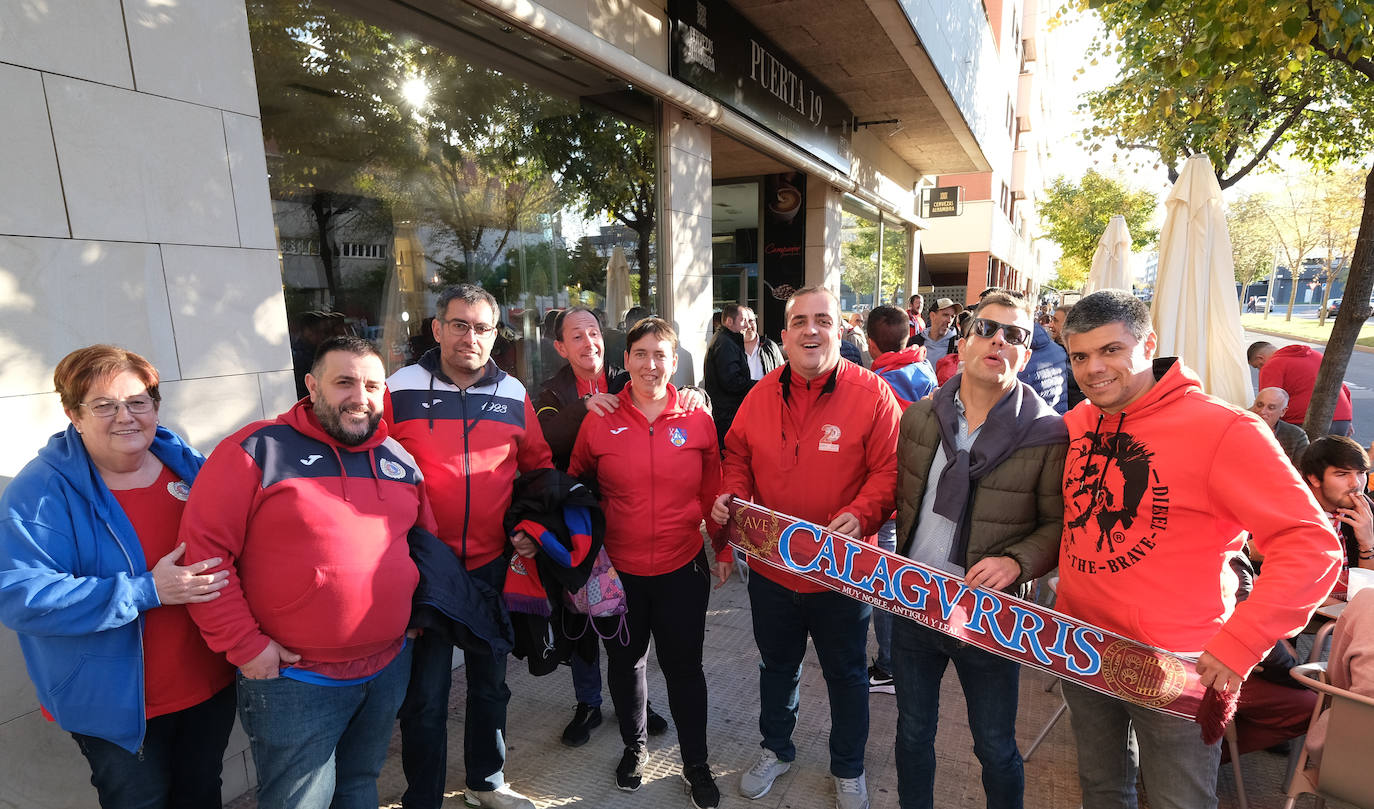 Fotos: Ambiente de derbi en Las Gaunas