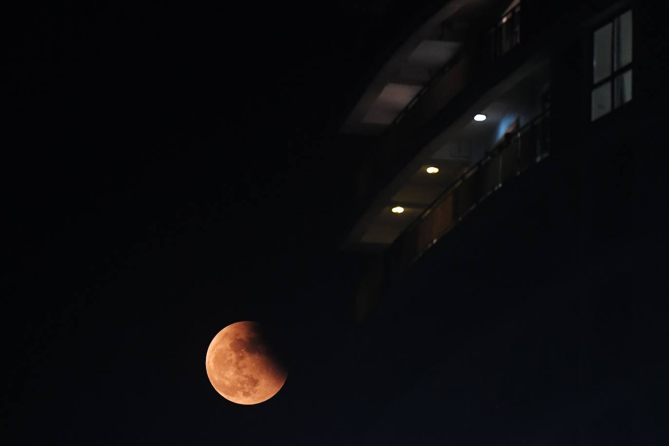 Fotos: Así se vio la &#039;luna de sangre&#039; en el mundo