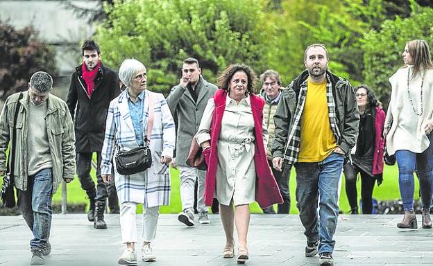 Luis Illoro, Arantxa Carrero, Henar Moreno y Diego Mendiola. 