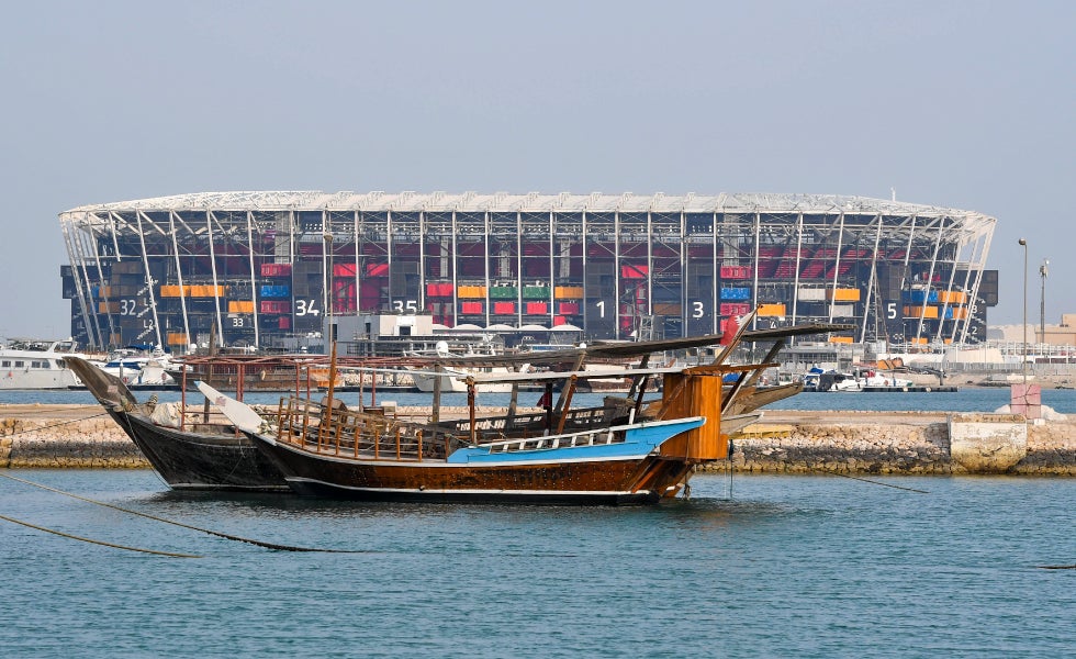 El Estadio 974, en Doha, en una imagen tomada en diciembre de 2021.