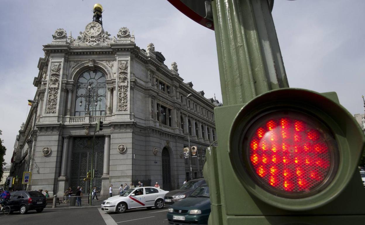 Sede central del Banco de España en Madrid. 