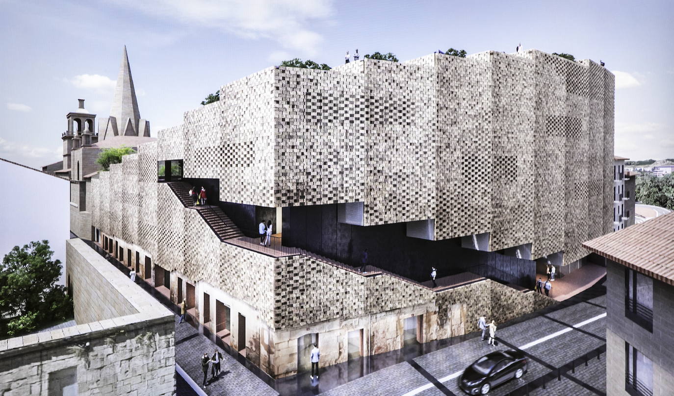 Proyecto de Kengo Kuma para Bosonit. 