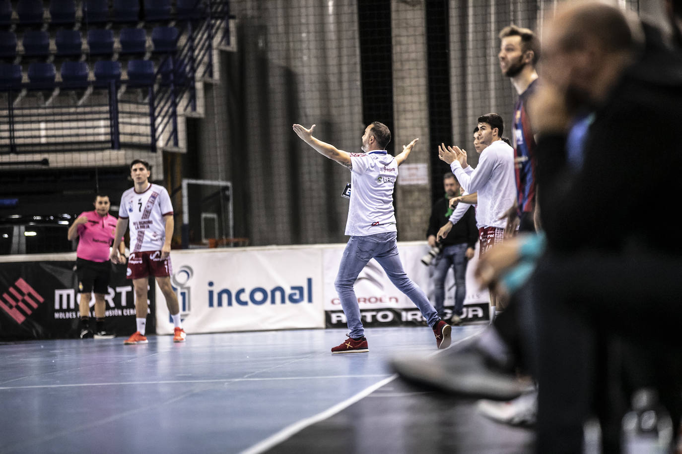 Fotos: El Ciudad de Logroño-Barcelona, en imágenes