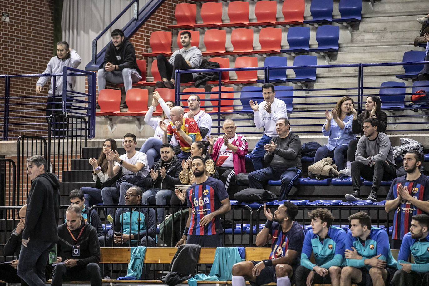 Fotos: El Ciudad de Logroño-Barcelona, en imágenes