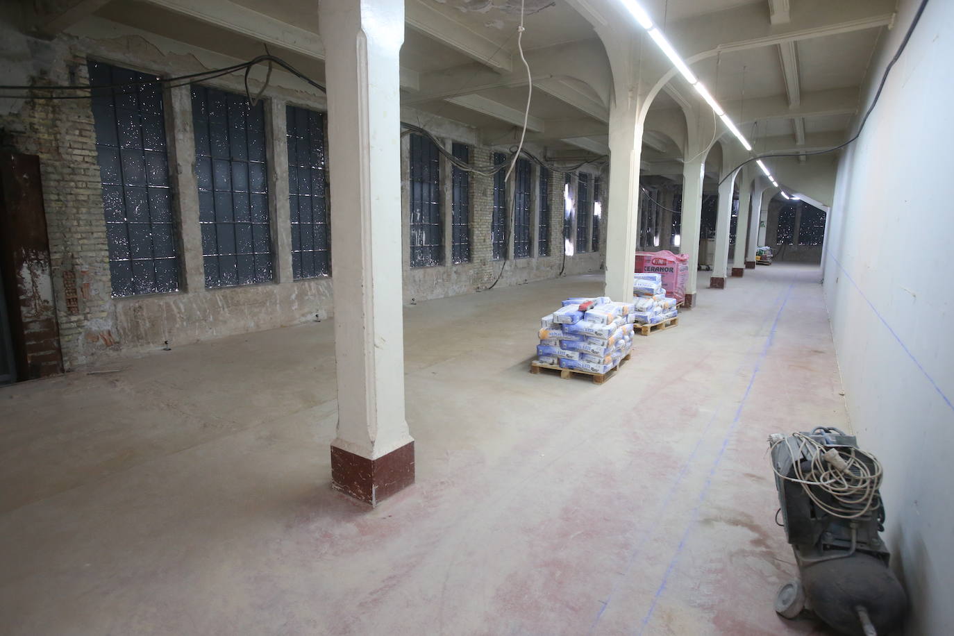 Fotos: Las obras en el Mercado de San Blas