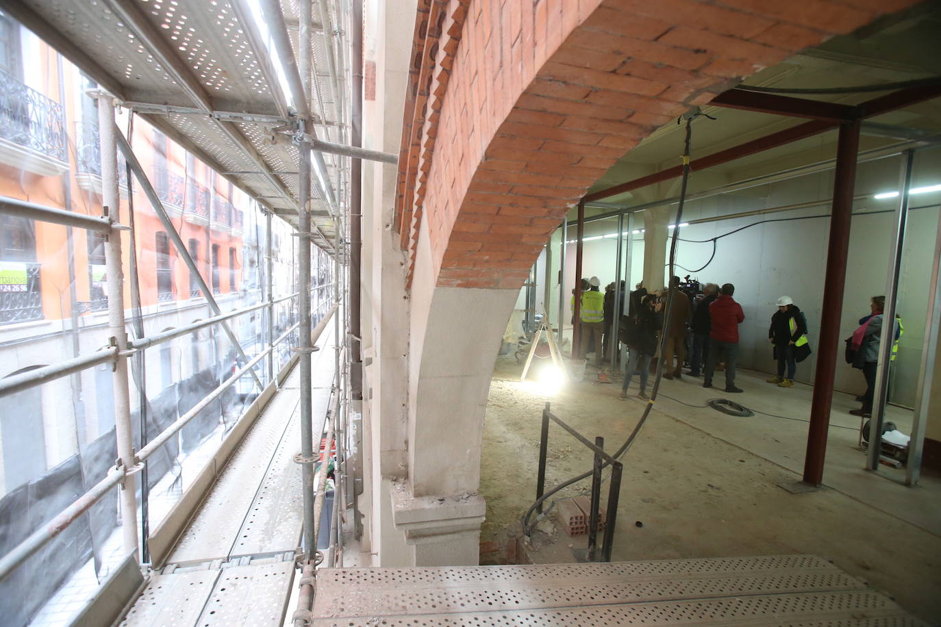 Fotos: Las obras en el Mercado de San Blas