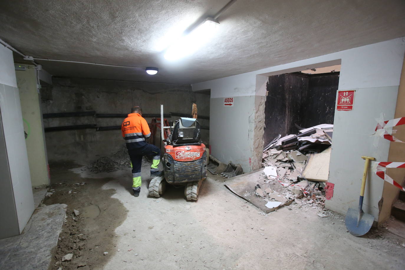 Fotos: Las obras en el Mercado de San Blas