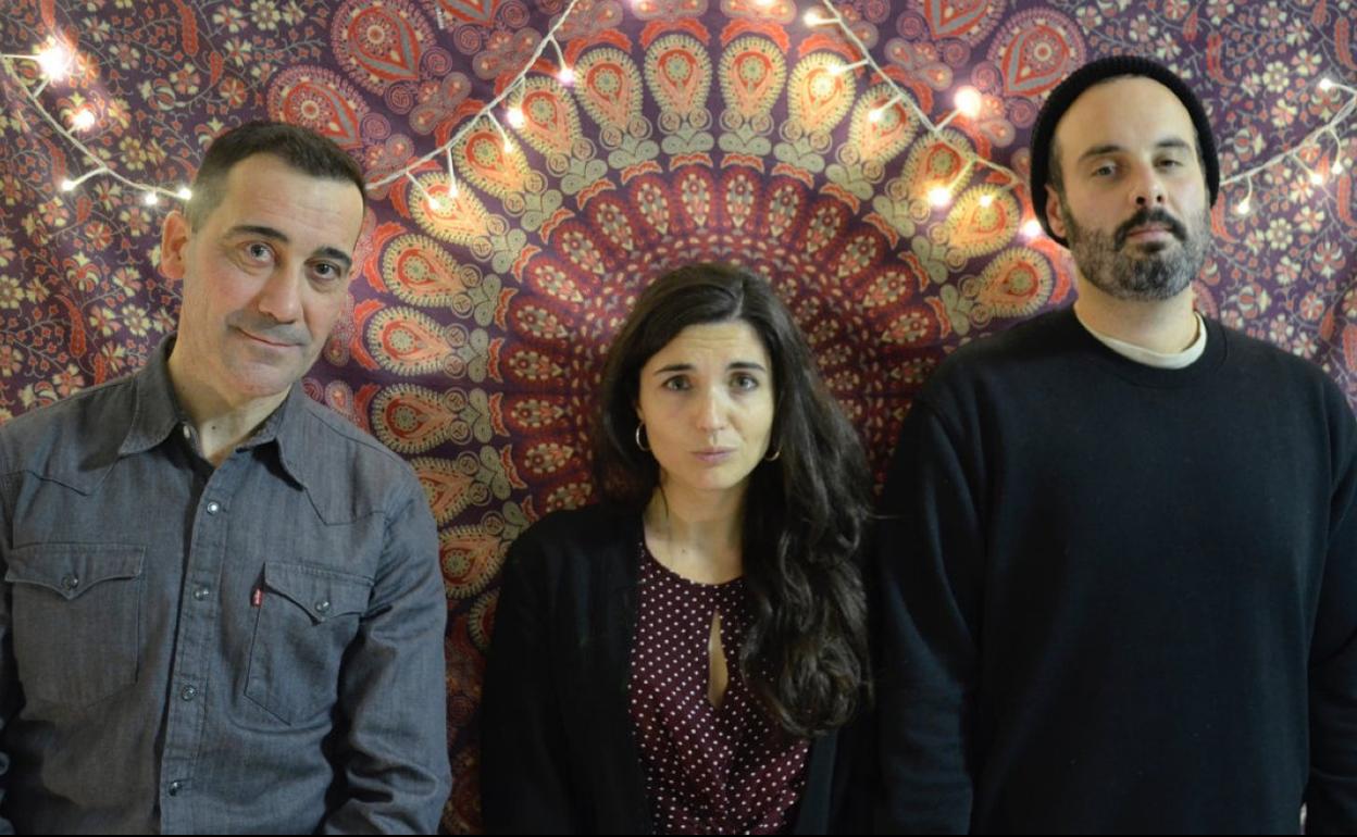 El trío santanderino Las Yhadys. 