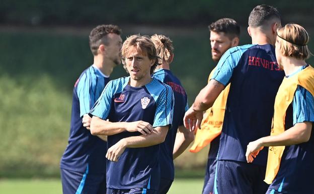 Modric lidera a la selección de Croacia