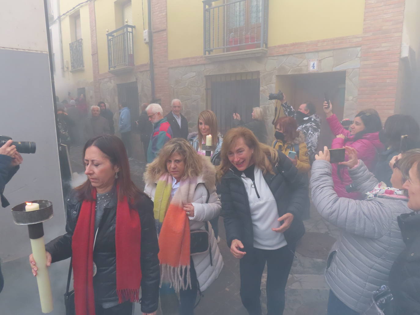 Fotos: Arnedillo recupera la Procesión del Humo tras la pandemia