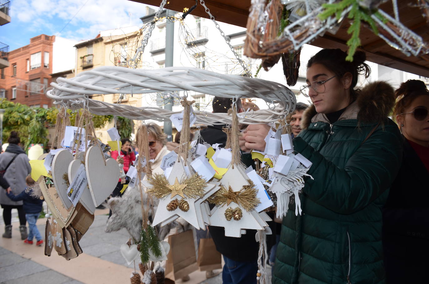 Fotos: Abierto el mercado navideño de Calahorra