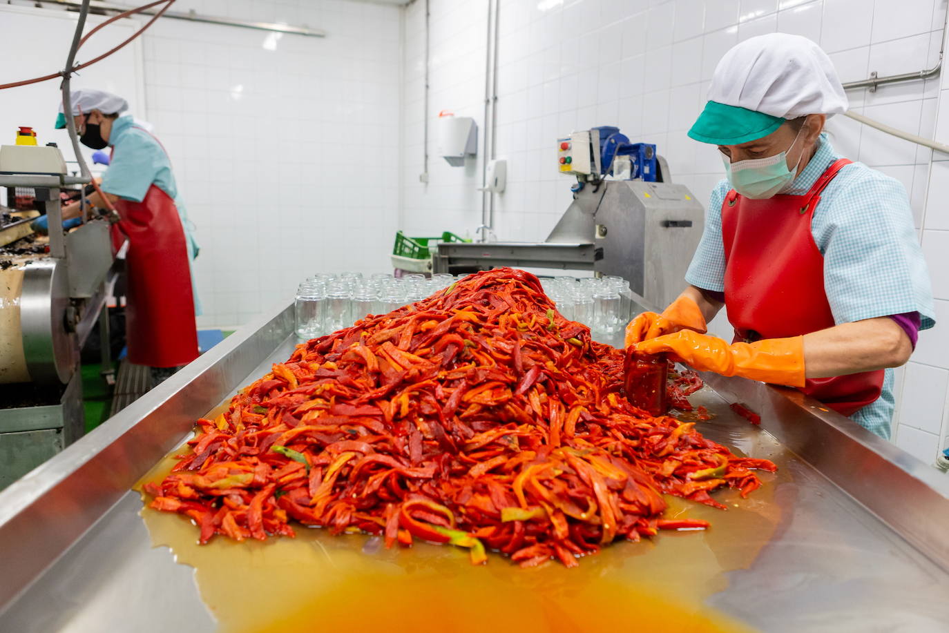 Operarias del sector agroalimentario riojano. 