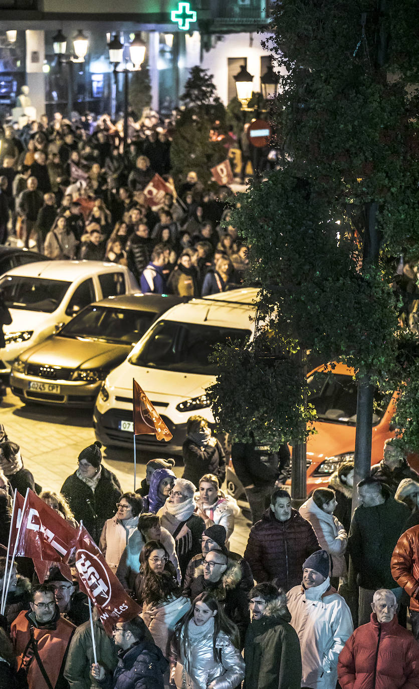 Fotos: Huelga del calzado: la manifestación en Arnedo