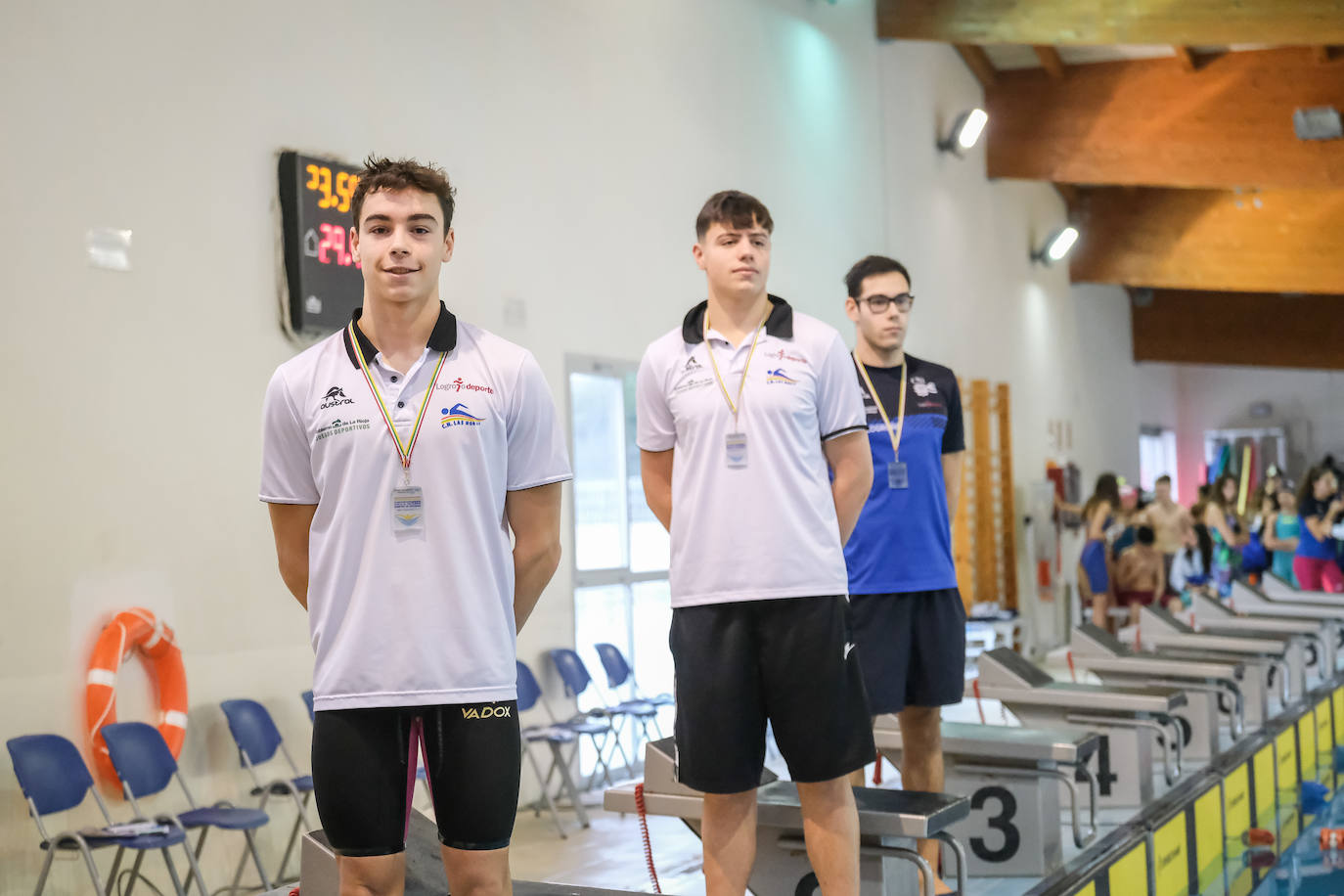 Fotos: El campeonato de natación de La Rioja, en imágenes