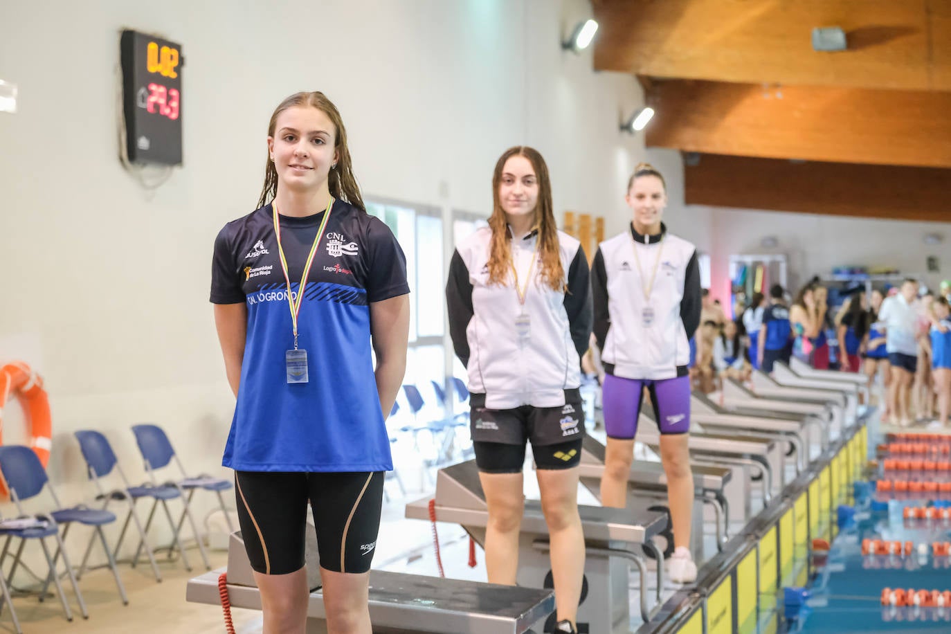 Fotos: El campeonato de natación de La Rioja, en imágenes