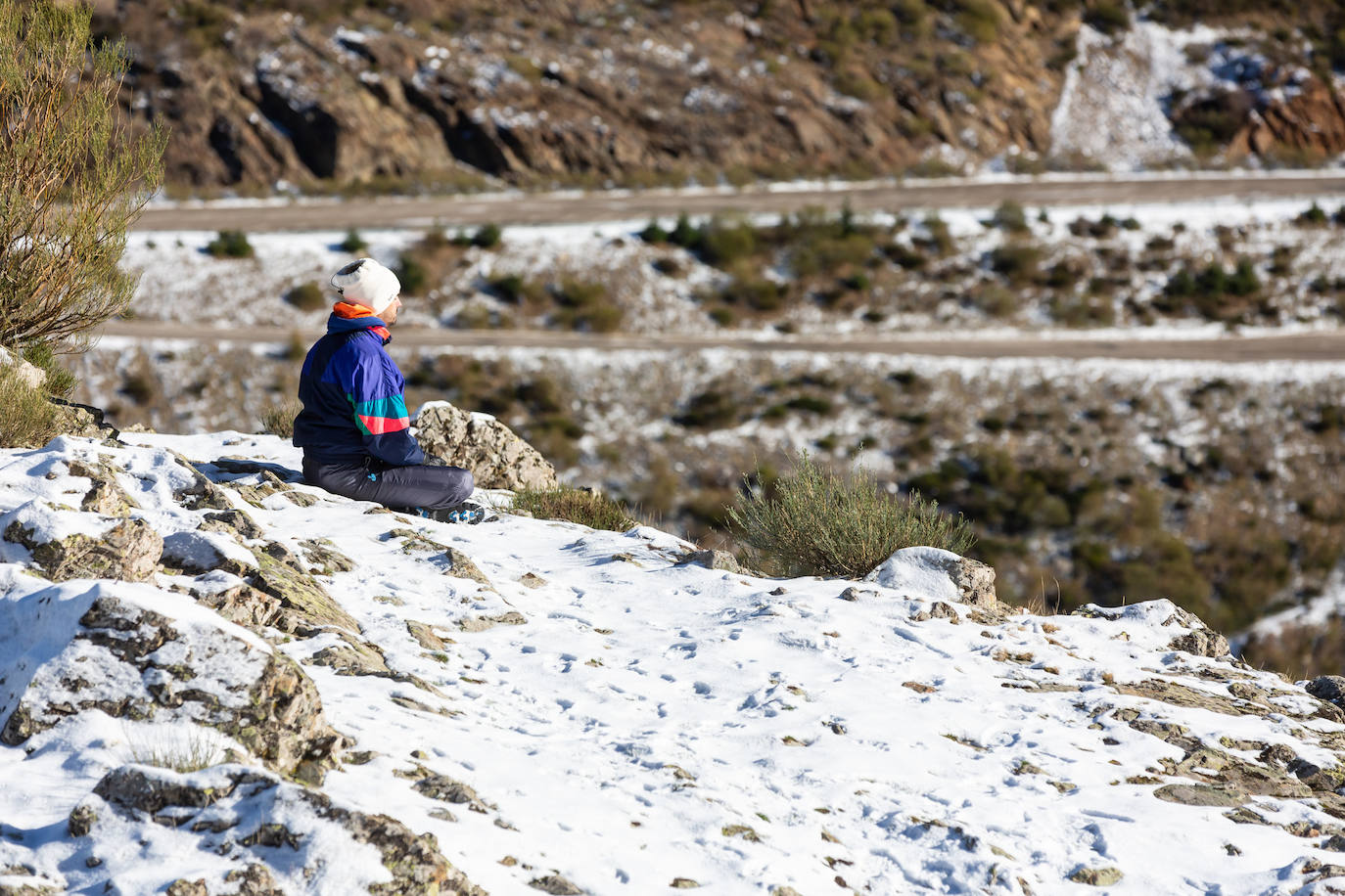 Fotos: Las estampas que dejan el frío y la nieve en La Rioja