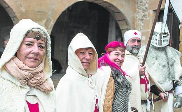 Grupo de recreación medieval 'Grehiza', de Zaragoza. 