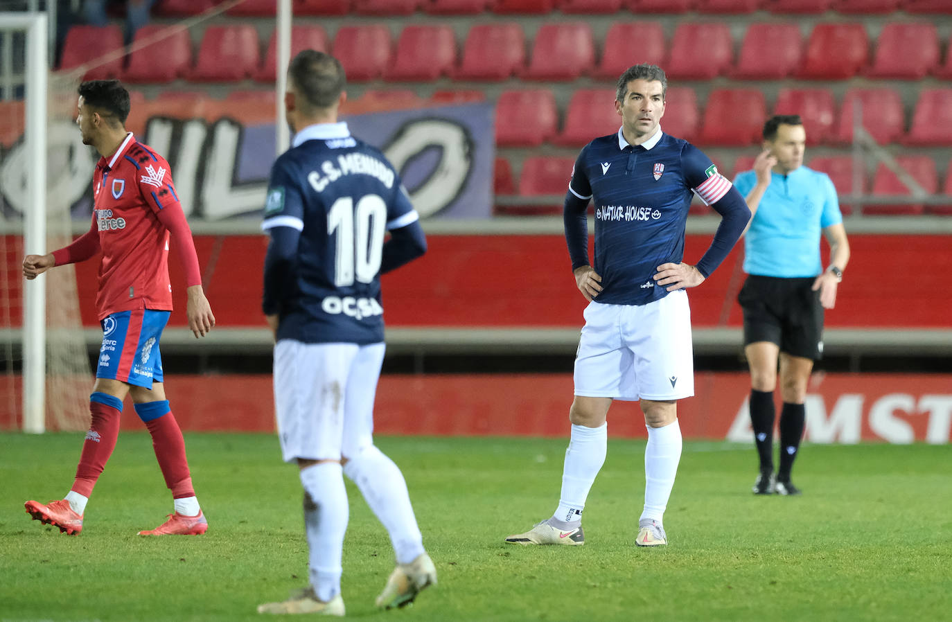 Fotos: El partido de la UD Logroñés frente al Numancia en Los Pajaritos