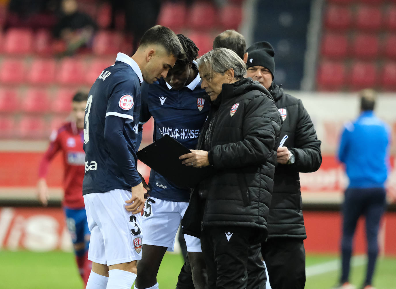 Fotos: El partido de la UD Logroñés frente al Numancia en Los Pajaritos