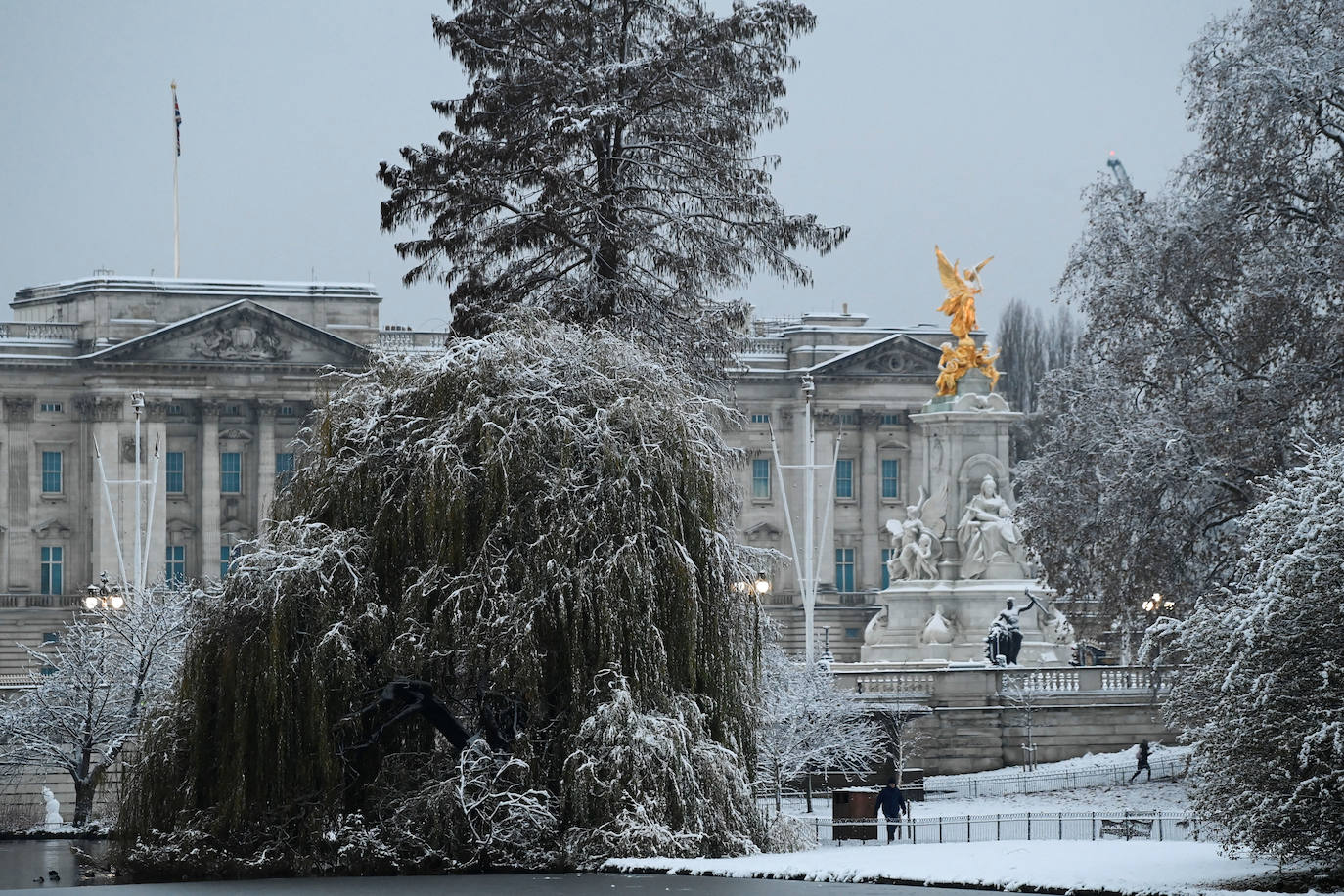 Fotos: Espectacular nevada en Londres