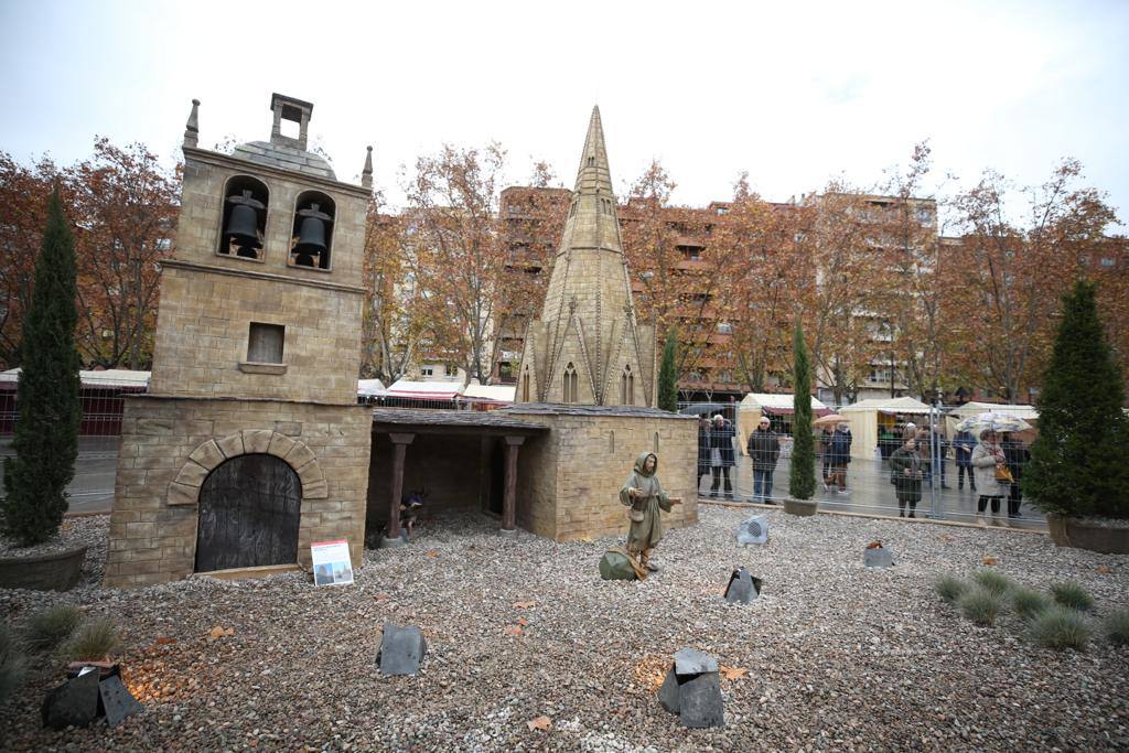 Fotos: Inauguración del belén monumental de Logroño