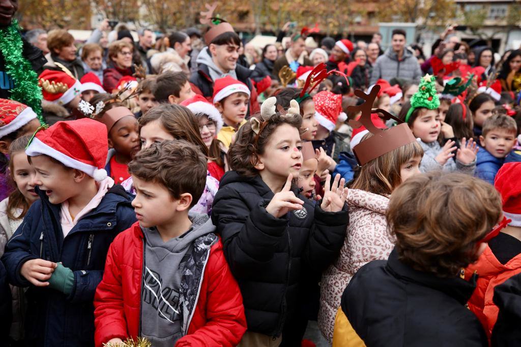 Fotos: Inauguración del belén monumental de Logroño