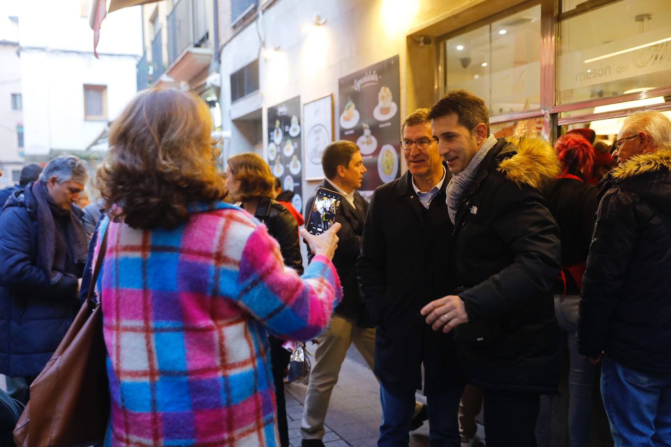 Fotos: Núñez Feijóo visita La Rioja