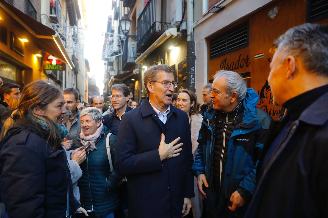 Fotos: Núñez Feijóo visita La Rioja