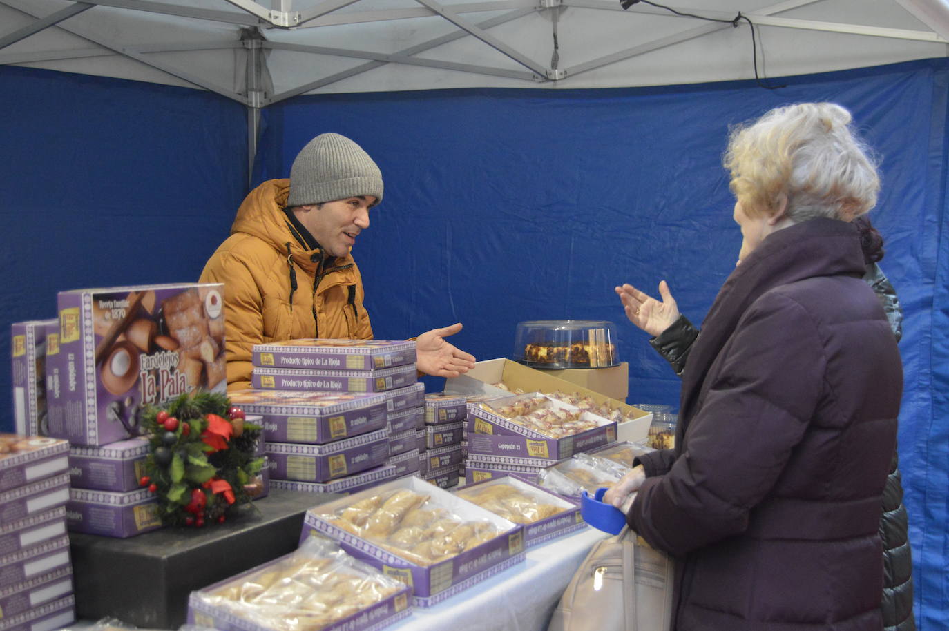 Fotos: Mercado Navideño de Santa Lucía en Arnedo