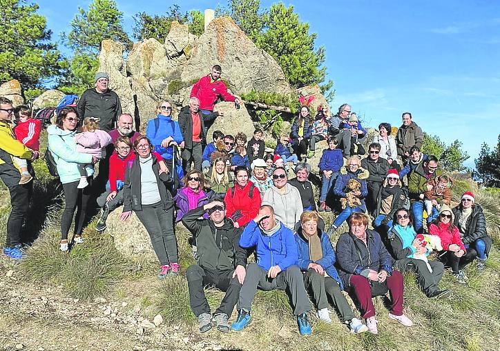 Amigos de Villarroya en Gatún.