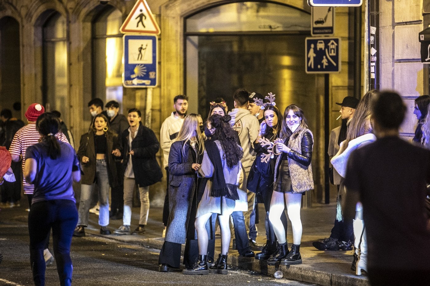 Con el cierre de la hostelería a la una, la 'tardevieja' sustituyó el año pasado a la Nochevieja. 