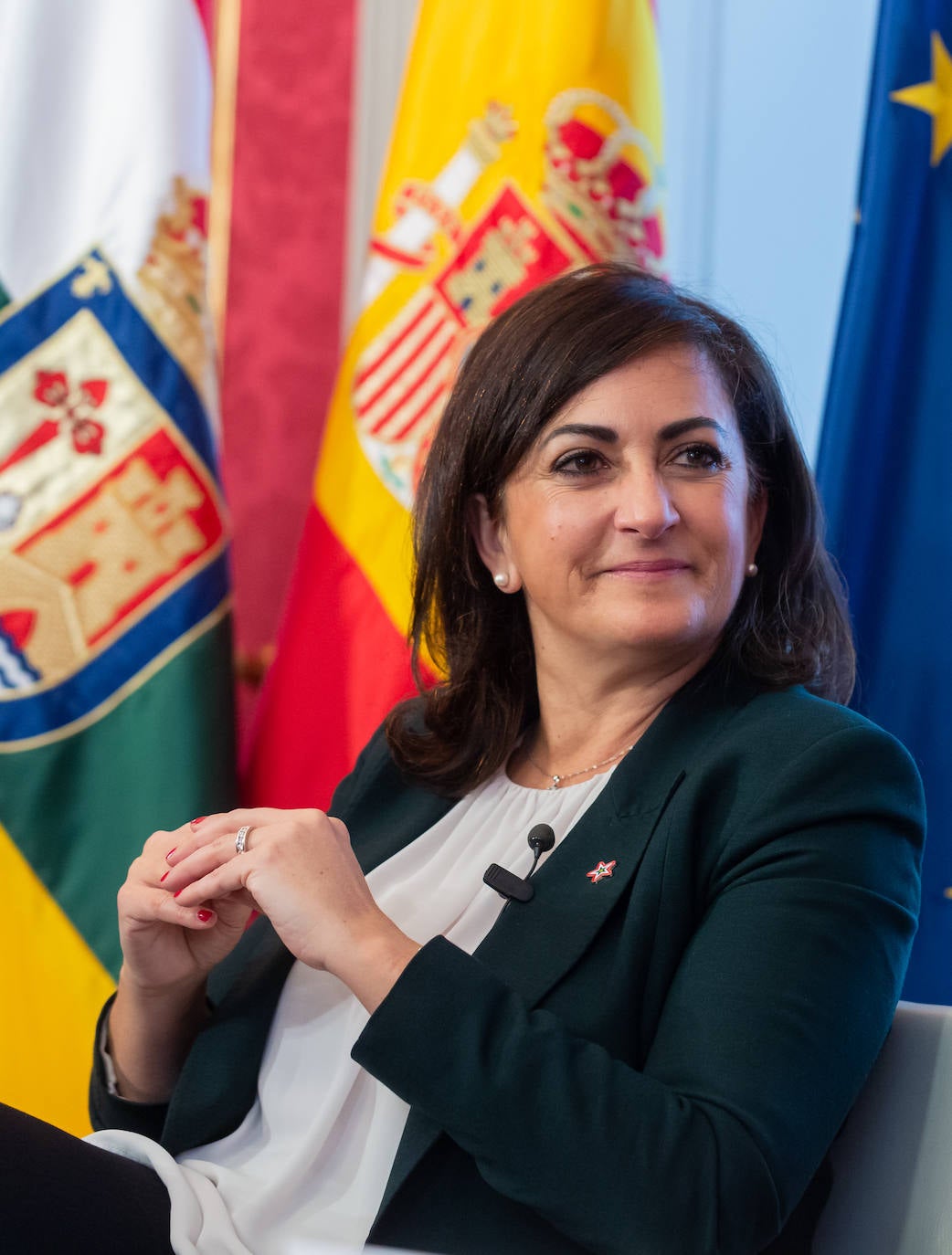 Concha Andreu, presidenta de La Rioja. 