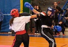 Imagen de la temporada de kickboxing que ahora acaba.