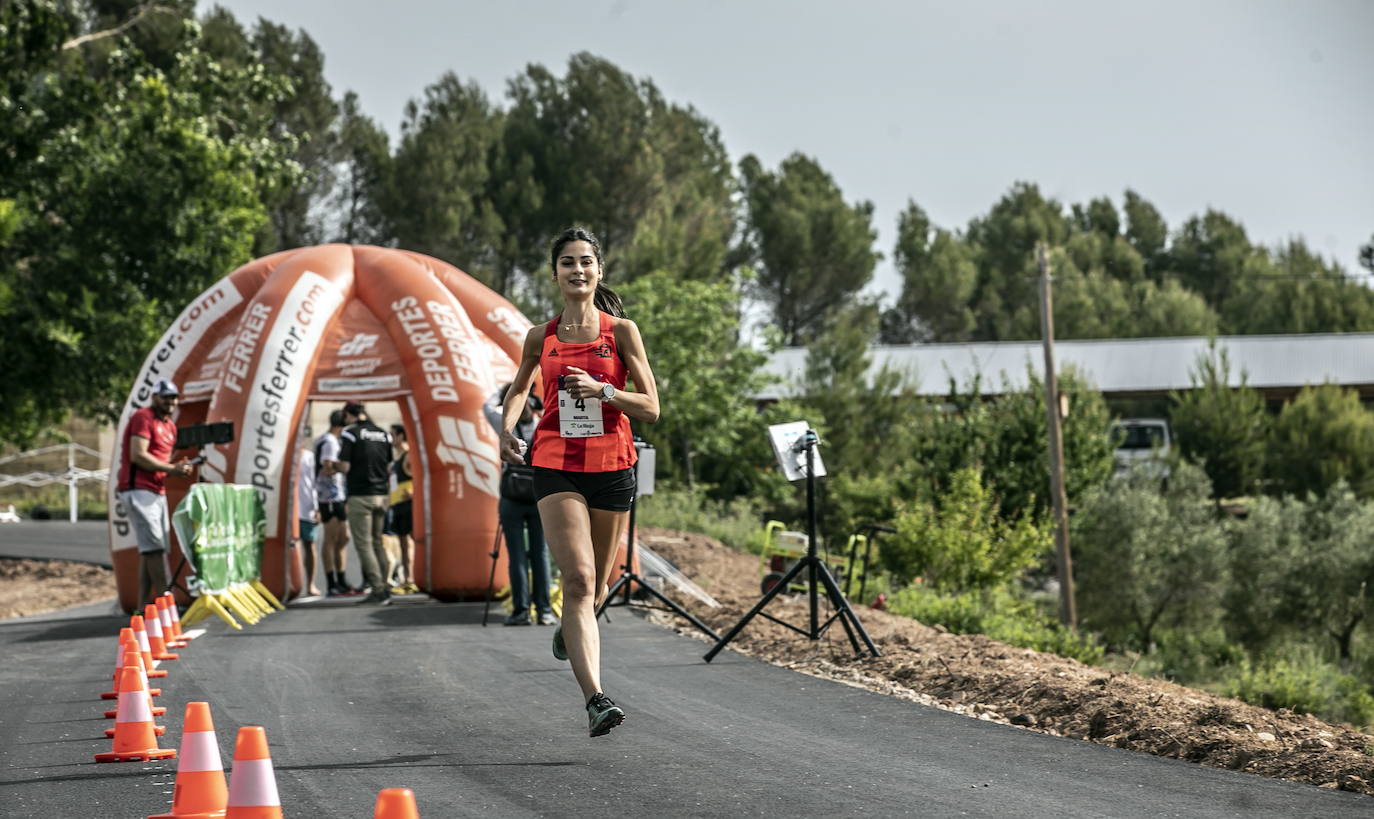 Imagen de la salida de la primera etapa del Rioja Ultratrail de 2022.