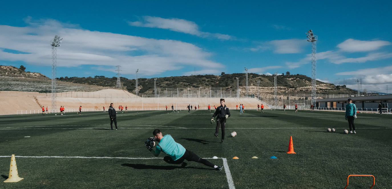 Primeros pases en la nueva ciudad deportiva de la UDL