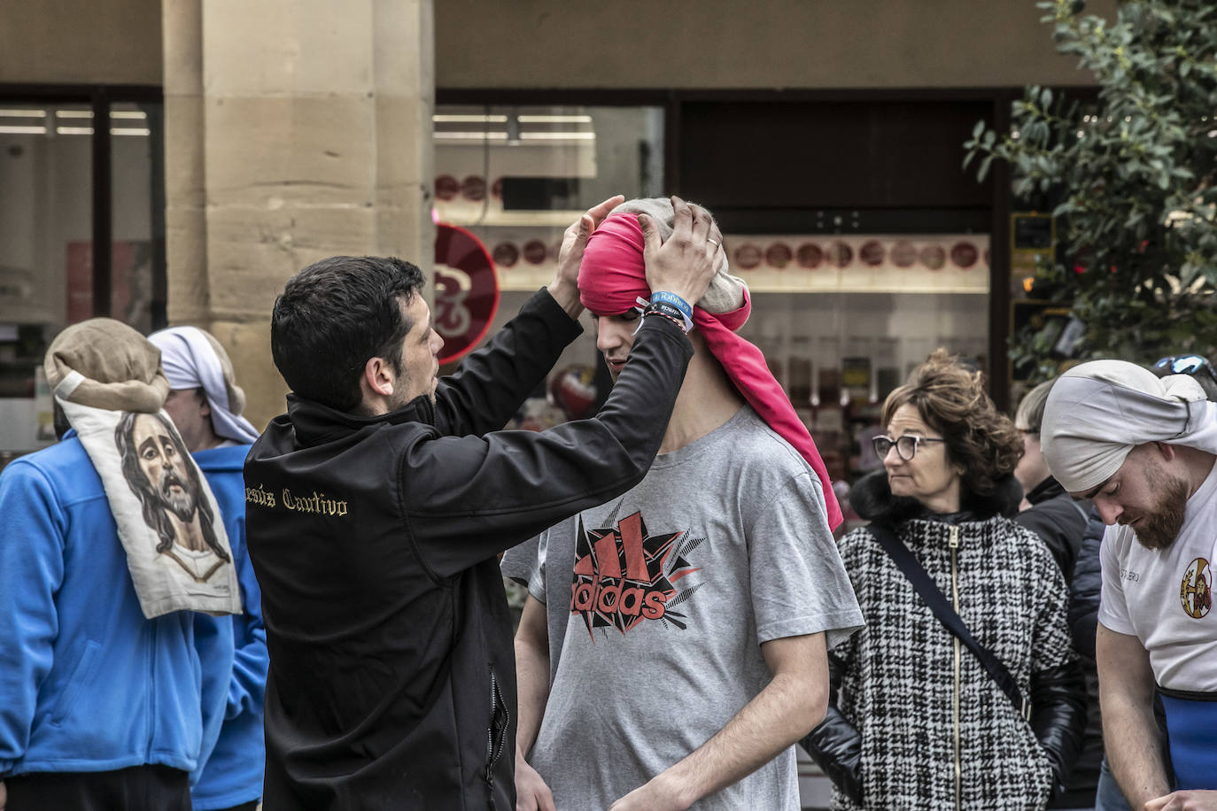 Ensayo solidario de la cofradía de Entrada de Jesús en Jerusalén
