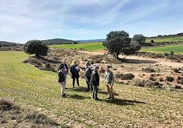 Visita de las autoridades a las obras.