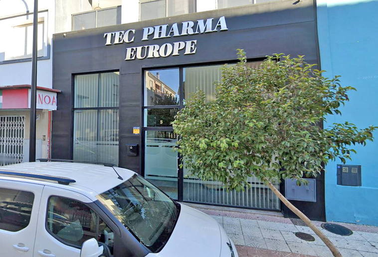 Imagen de la sede de Tec-Pharma en Armilla (Granada).